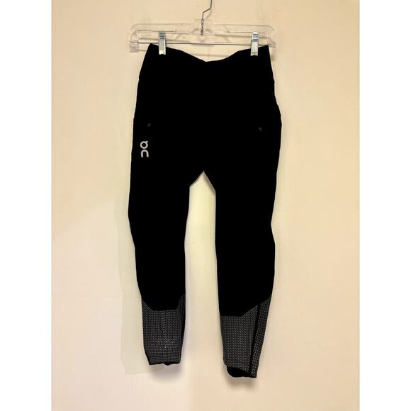 On Running Tights Reflective Black Size Small - Picture 3 of 8